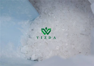 Vločka hydroxidu draselného